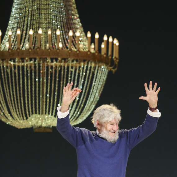 Achim Freyer probt Don Giovanni, Volksoper 2015, Barbara Palffy, Theaterfotografie